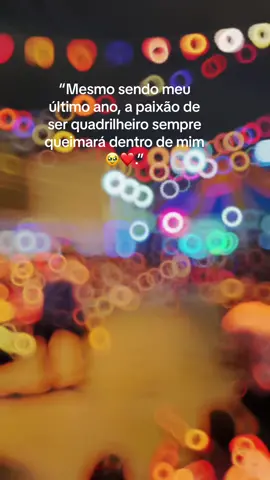 E la se foram 5 anos de uma das melhores épocas da minha vida! Encerro esse ciclo grato por tudo que eu vivi, tenho muito orgulho de ter sido quadrilhiero da Nossa Senhora das Dores ❤️