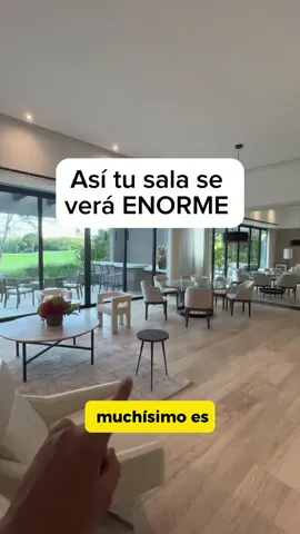 Con esto tus espacios se veran MAS AMPLIOS    #elarquidiego #tipsdeconstruccion #cocinasbonitas #diseñodesalas 