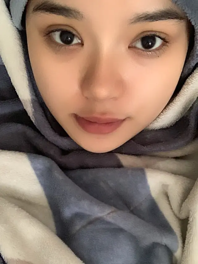 Selfie random edisi bgn tidur 
