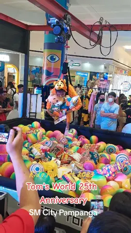 Tom's World celebrates its 25th Anniversary of Fun! FUN TOMgether here at SM City Pampanga Fun Fest 2023  #tomsworld #tomsworld25thanniversary #smcitypampanga 