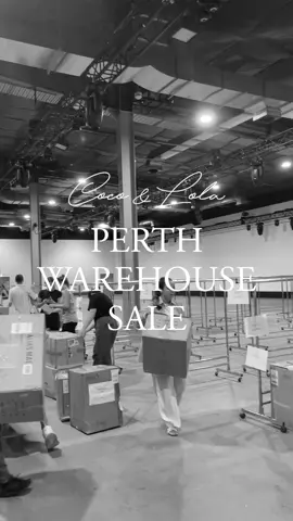 You’re invited to The Coco & Lola PERTH Warehouse Sale from Friday 21st July to Saturday 22nd July at the Claremont Showgrounds.  Shop your favourite Australian Fashion Designers including Bec + Bridge, Camilla and Marc, Shona Joy, SIR Dates & Times: Friday 21st July: 8am - 5pm Saturday 22nd July: 8am - 5pm Location: The Claremont Showgrounds Jim Webster Pavilion, Entry via Gate 1, 1 Graylands Road Claremont, Perth WA EFTPOS and Cash accepted. Onsite Parking Available