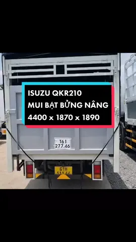 🥰🥰 ISUZU QKR210 thùng mui bạt bửng nâng, giải pháp tối ưu giúp khách hàng lên những đồ vật nặng 🎁🎁 Ưu đãi đặc biệt trong tháng 7 : giảm ngay 20tr và tặng thêm camera hành trình trước sau  👉👉👉😍Thông tin liên hệ ☎️ hotline: 0337416188 hoặc ib trực tiếp qua tiktok để được tư vấn và nhận giá tốt #xuhướng #xetaitiktok #xetaidep #capcut #vậntải #CapCut #isuzu 