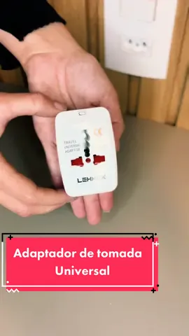 Adaptador de tomada universal #fyp #foru 