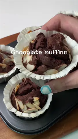 มัฟฟินช็อคโกแลต เป็นขนมที่ใครทำก็อร่อยจริงๆ 🥹🫶🏻🍫 #muffins #muffinchocolate #chocolate #fyp 