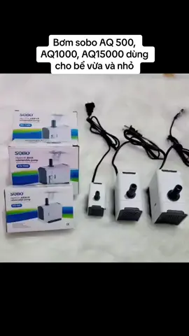 Bơm hút cặn sobo AQ thiết kế nhỏ gọn,bơm êm, tăng giảm lưu lượng, giá rẻ#lihastore #bombeca #bommini 
