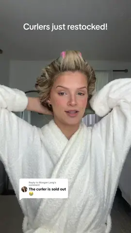 Replying to @Morgan Lang  heatless curlers are BACK IN ALL SIZES AND COLORS!! #heatlesscurls #heatlessblowout #heatlesswaves #heatlesscurlstutorial #heatlesscurlsovernight #hairtok #hairstylist #haircare #effortlesscurls 