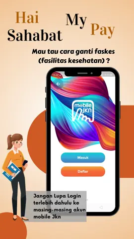 Hi sahabat Mypay... bingung mau pindah faskes gmn caranya? udah tau belum, klo pindah faskes bisa dilakukan melalui aplikasi mobile JKn. gak perlu repot temen² dtg lgsg kenjantor BPJS. kini semua ada dalam genggaman. #mypay #payrollptsji #bpjskesehatan #mobilejkn 