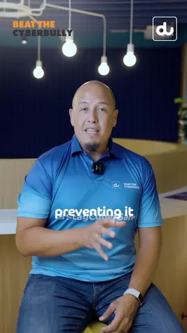 Stand up against cyberbullying! If you or someone you know is a victim, remember: ✋ Speak up, seek support, and report the abuse. 📢 Together, we can put an end to this digital harassment and create a safer online world. Learn more in this video with Beat The Cyberbully. 🌐 #StayCyberSafe لنقف ضد التنمر الإلكتروني! إذا كنت ضحية أو تعرف حد ضحية هذا التنمر: ✋ تكلم، اطلب الدعم وبلّغ عن الإساءة. 📢 يد بيد نقدر نحط حد لهذا التحرش الرقمي وننشئ عالم آمن عبر الانترنت. للمزيد شاهد الفيديو. 🌐