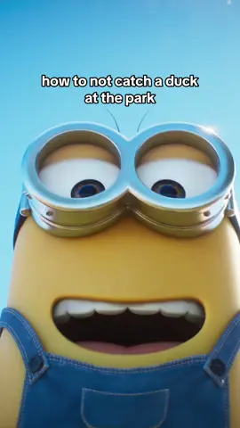 chasing Illumination’s new guy.  @Migration #MigrationMovie #GwenTok #MinTok #Minions #Illumination #UniversalPictures #DuckTok
