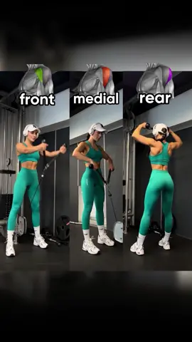 Know the difference🤓#shoulder #shoulderworkout #deltoids 