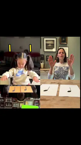 Those triplets will get ya. 🎶 (If I could, I would love to give credit to this brilliant, beautiful tiny musician)