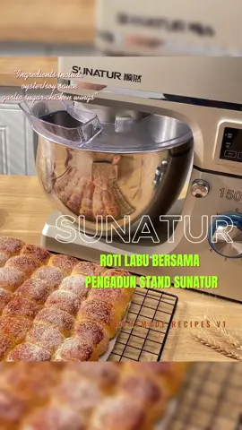 #malaysia #fyp #Foodmixer#berus #rotib Berus Labu Sangat Mudah/stand mixer heavty duty 10L