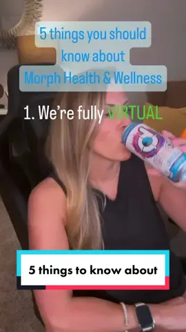 Here are 5 things to know about us at Morph Health & Wellness: 1️⃣ We operate 100% virtually 🌐 2️⃣ We proudly serve 34 states 🗺️ 3️⃣ We offer Tirzepatide & Semaglutide  💉 4️⃣ Our consultations are completely free 🆓 5️⃣ We provide daily consultations to cater to your needs ⏰ Your health, our mission.  #MorphHealth&Wellness #virtualwellnessnp #tirzepatide #semaglutide #weightlossjourney #transformation #peptides #hormonereplacementtherapy 