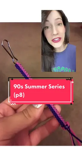 Gimp keychains were life. #90s #90skids #nostalgia #nostalgic 