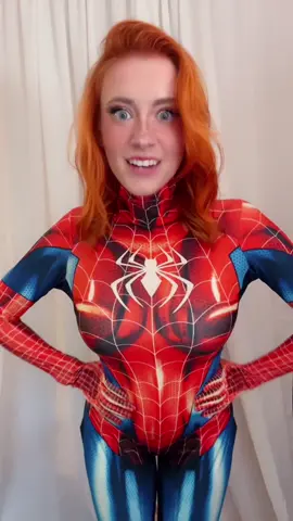 Telling MJ you see someone in a spidy suit… its her… #maryjane #maryjanecosplay #maryjanewatson #spiderman #comic #cosplay #cosplayer #spiderverse #anime #weeb 