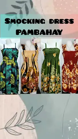 Smocking dress Pambahay . Very comfy mga miiii. #smockingselftie #smockeddress #pambahay #dresses #daster #plain #floral #fyp #foryoupage #tiktokaffiliate #affiliatemarketing #ibalikmokosafyptiktok 
