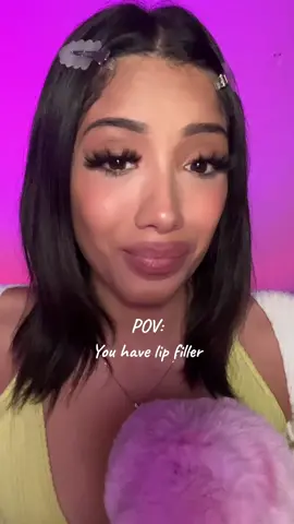 You look crazy af girl 😳😳 #asmr #fyp #lipfiller #roleplay #foryou #humor 