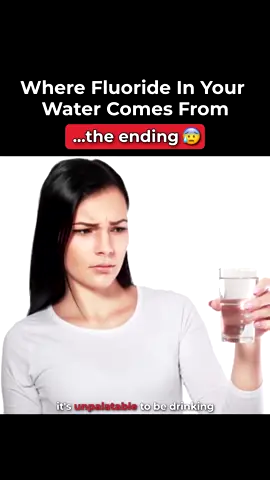 Only a government who loves you will fluoridate the water supply so yoi wont have cavities 😂 And this is why I stopped cooking, washing and bathing with tap water.  #tapwater #fluoride #fluoridation