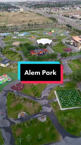 Новый семейный парк отдыха Alem Park в Алматы🎠🎡  #алматы #alempark 