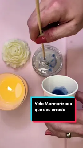 Primeira tentativa de uma vela marmorizada! 😂🕯️ #vela #velas #velamarmorizada #fail #deuruim #velasartesanais #artesanal #candle #candles #candlesoftiktok #candlemaking #candletok #satisfyingvideo #videosatisfatorio #candlebusiness #candleshop #candlelover 