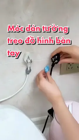 Móc dán tường treo đồ decor hình bàn tay #mocdantuong #moctreodohinhbantay #moctreodo #giadungtienich #nghiennha 