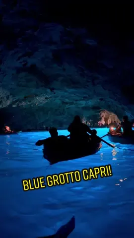 Tight squeeze into Blue Grotto with @Royal Caribbean in Capri, Italy! 🤯 Would you try this?  Here’s how to get there:  Step 1: Board Symphony of the Seas for your Western Mediterranean cruise.  Step 2: Take a ferry from the port of Naples to Capri.  Step 3: Hop on a boat or taxi to reach the stunning Blue Grotto.  Easy as 123 add this to your Western Mediterranean bucket list!  #EuropeLikeaRoyal #SymphonyoftheSeas #RoyalAmbassdor #travel #cruise #cruiseship #bluegrotto #capri #italy #naples