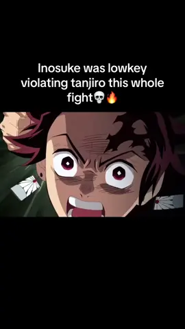 Tanjiro headbutt is a planetary feat #fyp #viral #anime #demonslayer #kimetsunoyaiba #inosuke #vs #tanjiro #1v1 #fight 