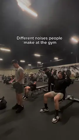 What sounds do you hear at the gym? (Via: _________jim/ig) #gymhumor #gymfunny #GymLife #GymTok #bodybuildingcom 