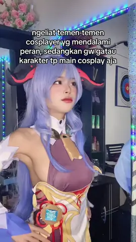 ngaku kamuuuu yg aslinya ga paham2 bgt karakternya kaya apa😭 #ganyu #GenshinImpact #ganyucosplay #pov #fyp 