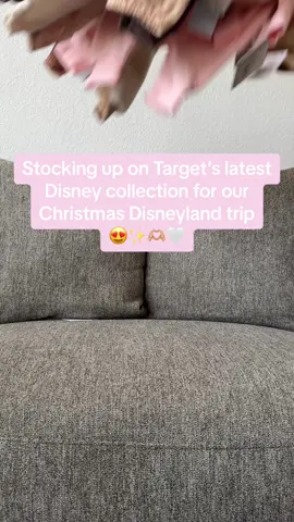 The countdown to our magical Christmas Disneyland trip is on! 🤍✨ #disney #disneyland #christmastrip #babyfashion #disneybaby #targethalloween #targetfinds 