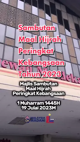 Majlis Sambutan Maal Hijrah Peringkat Kebangsaan Tahun 1445H 2023M Alhamdulillah, tahniah dan syabas kepada para penerima anugerah tokoh Maal Hijrah pada tahun ini.  #MalaysiaMadani  #JAKIM  #MaalHijrah 