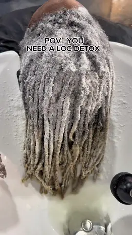 This is your sign your locs need a detox!  #dreadslocks #locdetox #fyp 