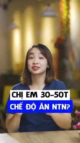 chế độ ăn cho phụ nữ#bacsihoa