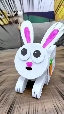 #DIY #craft #rabbit #toy #password #tiktok #diytoy #fyp #foryou 
