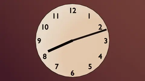 Clock animation 🕰️ #clock #time #schedule #count #endless #clockanimation #animation #animation3d #3danimation #3d #blender3d 