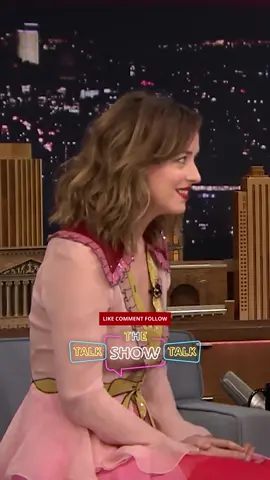 Dakota Johnson playing the Acting Game #dakotajohnson #beautifulactress #jimmyfallon #foryou