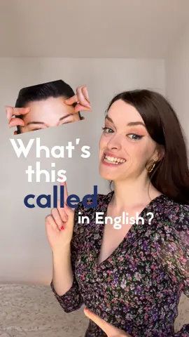 What are these face parts called in English?  Specific face vocabulary  #english #englishvocab #englishwords 
