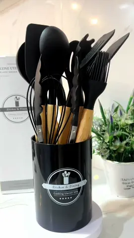 12 pcs wooden silicon cooking Utensils #siliconutensilset  #cookinguntensilset  #fyp  #tiktokfinds  #tiktokfindsph 
