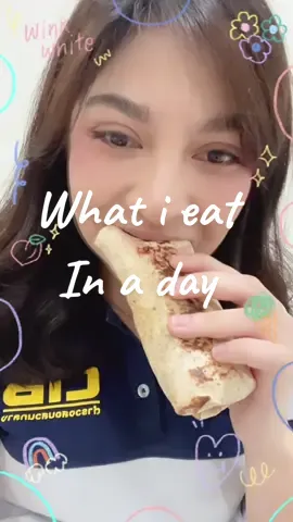 What i eat in a day #1 พากย์แบบไม่มีสคริป ก็จะงงๆ ติดๆขัดๆนะคะ 🍳🍞🍖 #whatieayinaday #englishsound #พูดภาษาอังกฤษ 