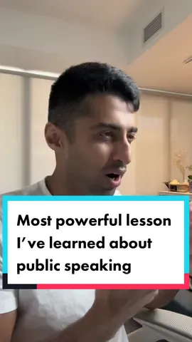 One of the most powerful lessons I’ve ever learned when it comes to speaking skills and communication #publicspeaking 