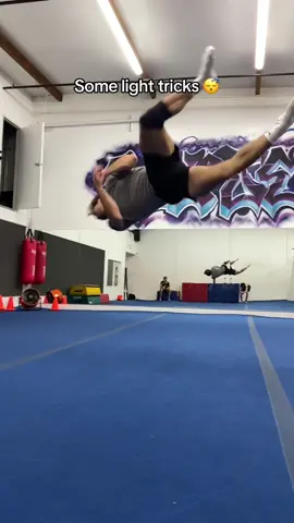 Knee hurts but we lit #tricking #fyp 