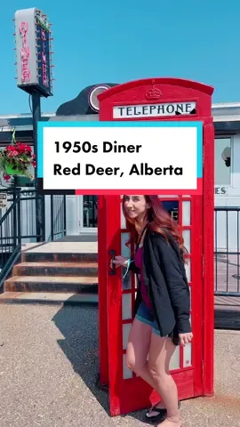 Queens Diner in Red Deer Alberta ,along my travels #traveling #alberta #diner #reddeeralberta #queensdiner #1950s #retro