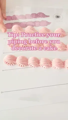 Practicing your piping before decorating a cake will help you master your piping skills! We’ve designed these helpful packs to help you practice 💜 #pipingpractice #pipingskill #pipingtips #cakedecorating #cakedecoratingtips #pipingbuttercream 