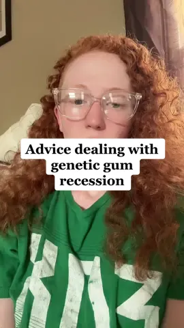 Gum recession has me down and its probably genetics. Would love any advice or personal experience comments #gumrecession #gumrecessioncauses #dentistanxiety #dentalanxietytips #teethanxiety #dentaltips #dentalgumproblems #pinholesurgicaltechnique 