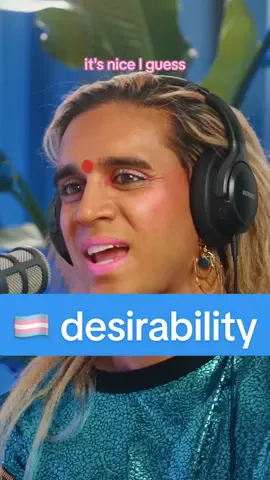 Whats been your experience with desirability & transitioning? 💭  . This weeks epsiode we’re joined by multi-disciplinary artist @Vivek Shraya to chat about transness, dating, aging, & mourning a dream. Find us on YouTube & wherver you get your Podcasts. 🎧 . . . #transdating #transpodcast #queerpodcast #podcast 