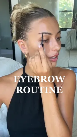 in depth eyebrow routine 