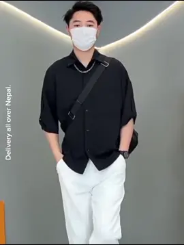 Men's Korean Casual Shirts.                Delivery all over Nepal.                           #koreanfashion #menfashion #shirts