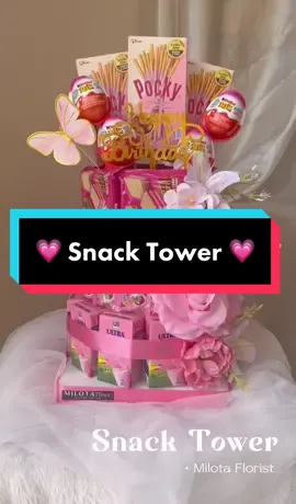 💗 𝑺𝒏𝒂𝒄𝒌 𝑻𝒐𝒘𝒆𝒓 💗 -- -- 📍 Tangerang 📞 081311222482 -- -- #snack#snackbox#snacktower#snacktowertangerang#snacktowercustom#snackbouquet#snacktowermurah#snackboxmurah#kuesnack#kueulangtahun#kueultah#kueultahunik#kueultahpink#floristtangerang#kuecustom