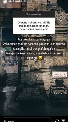 hukum seorang tahfidz berpacaran.  #gussiradj #siradjabdullah #siradjudin #quotes #pacaran #penghafalalquran 