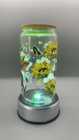 Just a little moo-dy 🐄🐮 Can Glass comes with plastic straw. #moody #glasscan #SmallBusiness #sunflower #yellow #butterfly #somethingnew #cow #businessowner #business 